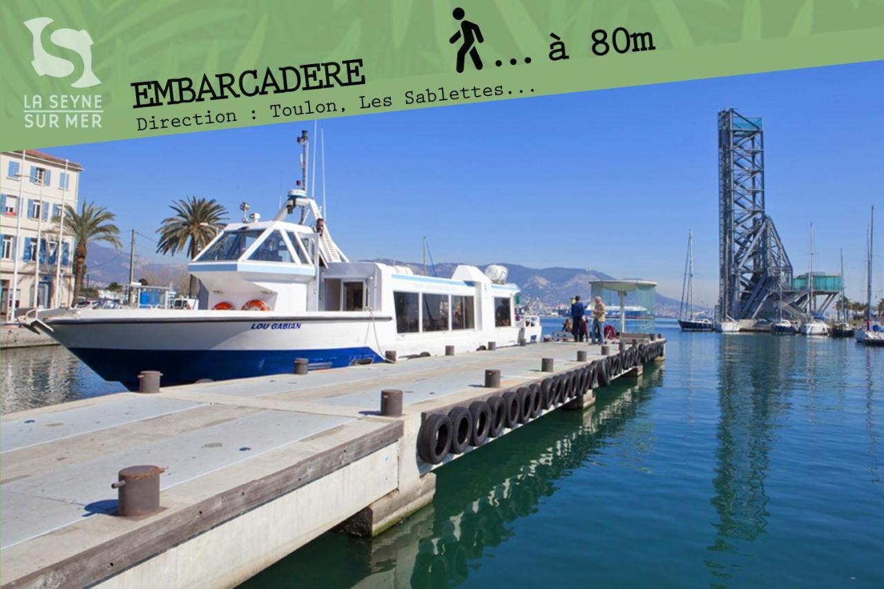 Le Cabanon H24,Atypique,Cosy,Port,Plage,Wifi,Netflix La Seyne-sur-Mer Esterno foto