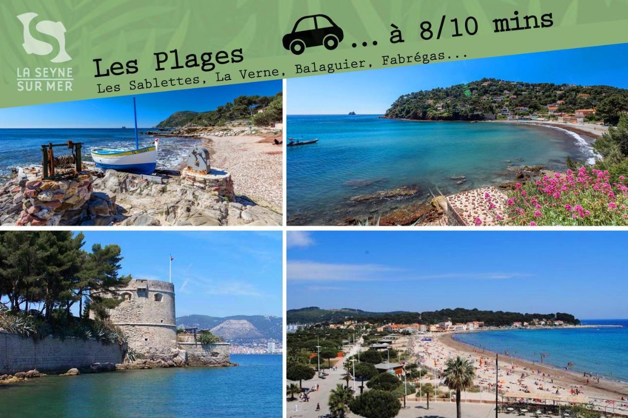 Le Cabanon H24,Atypique,Cosy,Port,Plage,Wifi,Netflix La Seyne-sur-Mer Esterno foto